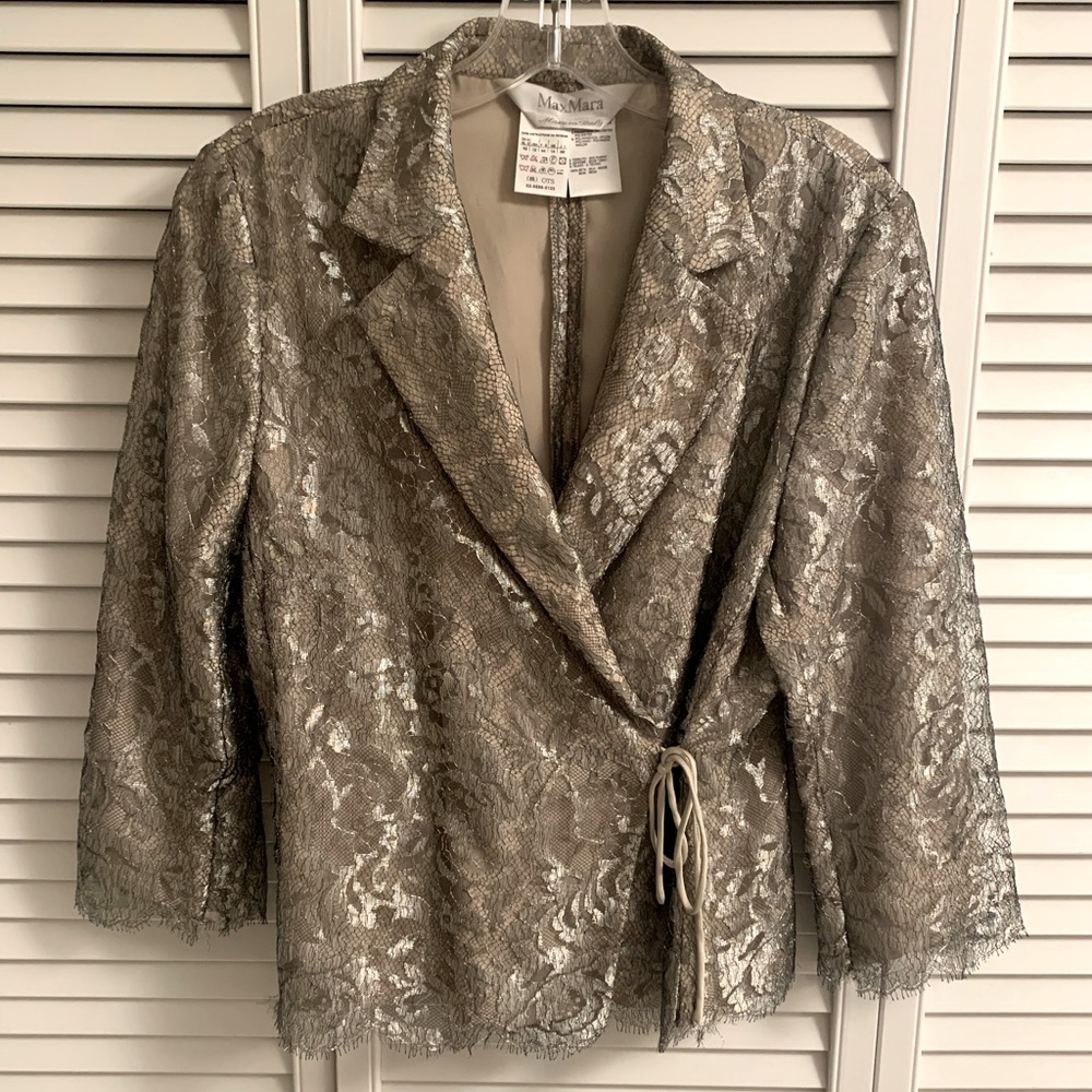 MaxMara Lace Pattern Jacket / Blazer -12